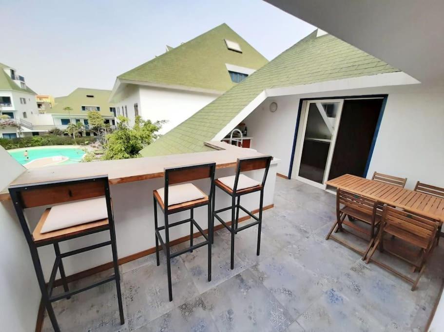 Penthouse With Rooftopbar, Fiber Wifi, Next To The Beach! Santa Maria Exterior foto