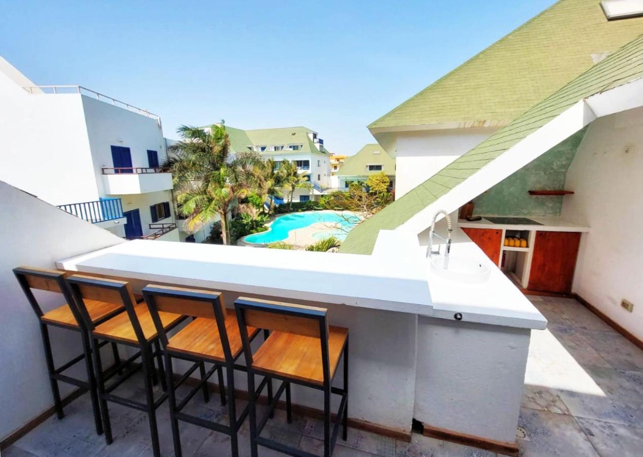 Penthouse With Rooftopbar, Fiber Wifi, Next To The Beach! Santa Maria Exterior foto